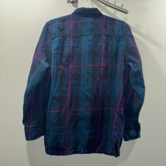 Lauren Ralph Lauren 100% Wool Plaid Zip-Up Jacket - Size Large - Picture 4 of 15